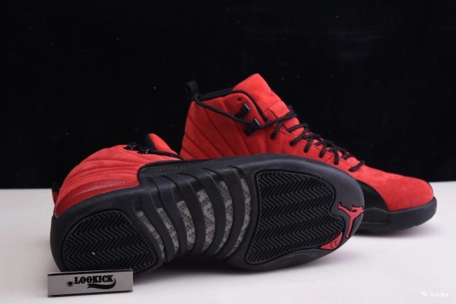 Cheap TBK Game CT8013-602 Jordan 12 Flu Reverse Retro Air 0711
